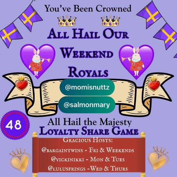 VICKINIKKI HAS TODAY’S QUEEN 💜
PLEASE GO THERE TO SHARE - Picture 6 of 13